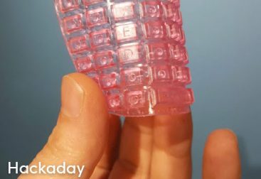 Membrane Keyboard prototyping with flexible 3d resin